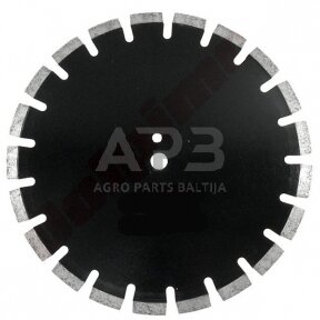 Deimantinis segmentinis pjovimo diskas asfaltui HF 370x20mm 15x3,2mm