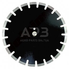 Deimantinis segmentinis pjovimo diskas asfaltui HF 370x25,4/20mm 15x3,2mm