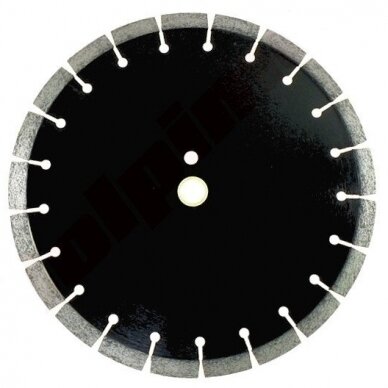 Deimantinis segmentinis pjovimo diskas betonui HF 320x25,4/20mm 15x3,0mm