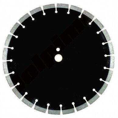 Deimantinis segmentinis pjovimo diskas betonui HF 370x25,4/20mm 15x3,2mm