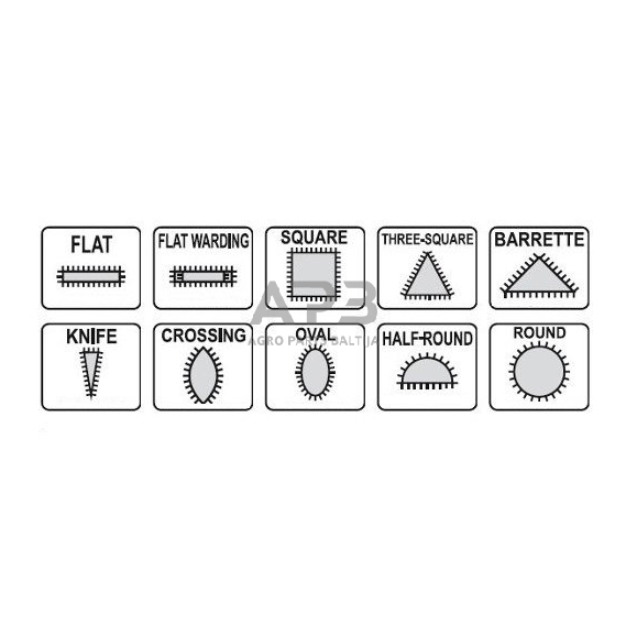 Deimantinių adatinių dildžių rink. (10vnt) 2 Deimantinių adatinių dildžių rink. (10vnt) 2