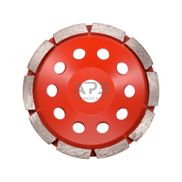 Deimantinis šlifavimo diskas 125x22.2mm M14 2 Deimantinis šlifavimo diskas 125x22.2mm M14 2