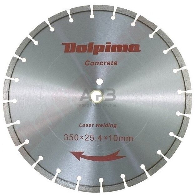 Deimantinis segmentinis pjovimo diskas betonui Laser 350x25,4/20mm 10x3,2mm Deimantinis segmentinis pjovimo diskas betonui Laser 350x25,4/20mm 10x3,2mm