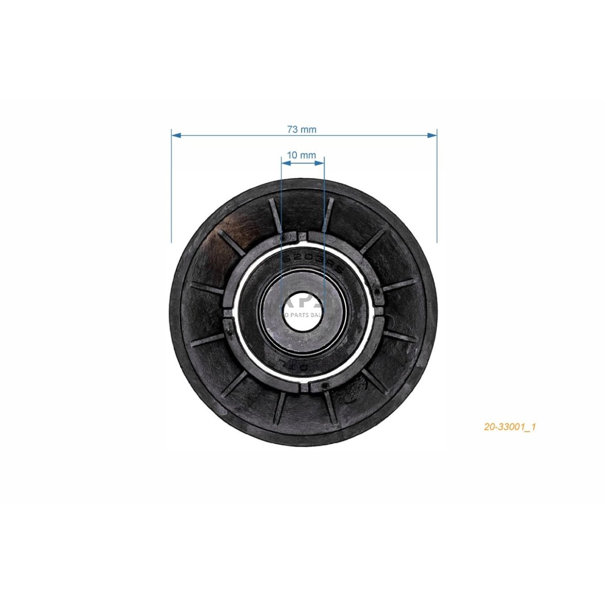 Diržo skriemulys GGP 1134-1794-01, 1134179401, 1134-9027-01, 1134902701, 1134-9027-02, 1134902702, 1134-2989-01, 1134298901, 1134-0702-02, 1134070202 72,60 x 17,00 x 10,00 mm 3 Diržo skriemulys GGP 1134-1794-01, 1134179401, 1134-9027-01, 1134902701, 1134-9027-02, 1134902702, 1134-2989-01, 1134298901, 1134-0702-02, 1134070202 72,60 x 17,00 x 10,00 mm 3