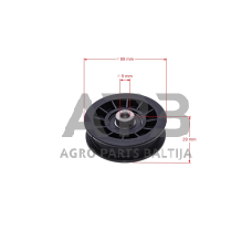 Diržo skriemulys AYP Y1292RBB 532 16 59 36, 532165936, 165936 88,50 x 24,80 x 9,70 mm