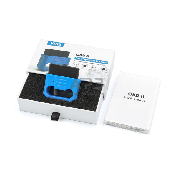 Diagnostikos įranga automobiliui OBD2 Bluetooth 4 Diagnostikos įranga automobiliui OBD2 Bluetooth 4