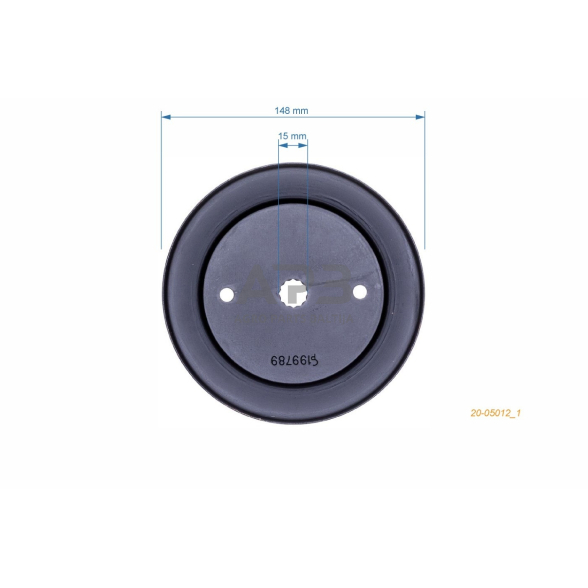 Diržo skriemulys Husqvarna 532 19 97-89, 532199789, 199789 pjaunamosios plotis 38 ( 97 cm ) 148,00 x 27,40 x 16,20 mm 5 Diržo skriemulys Husqvarna 532 19 97-89, 532199789, 199789 pjaunamosios plotis 38 ( 97 cm ) 148,00 x 27,40 x 16,20 mm 5