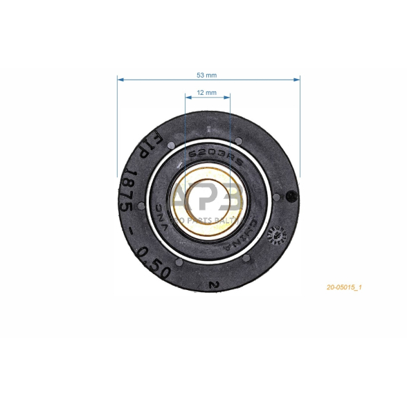 Diržo skriemulys Weedeater WT4000, WT420, PWT420A, WT60000 532 16 60-43, 532166043, 166043 54,00 x 19,00 x 12,80 mm 3