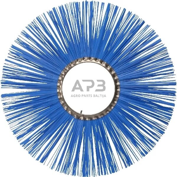 Diskinis šepetys polipropileniniais šeriais universalus