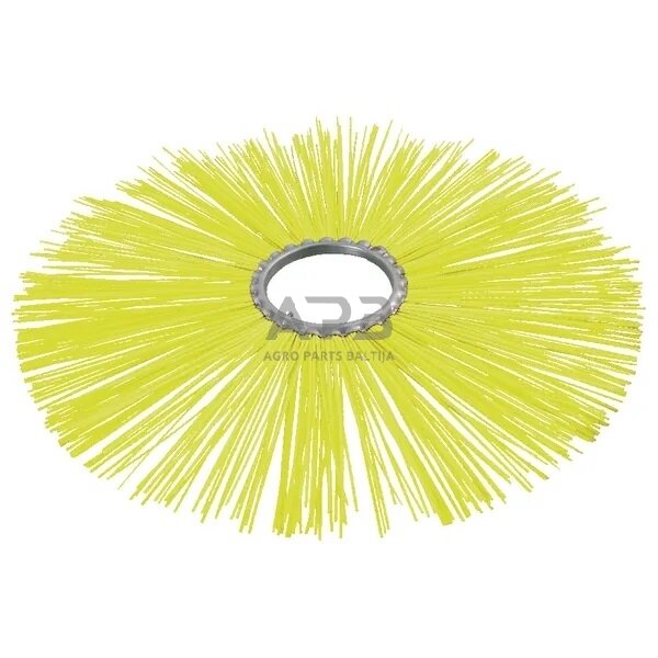 Diskinis šepetys polipropileniniais šeriais universalus