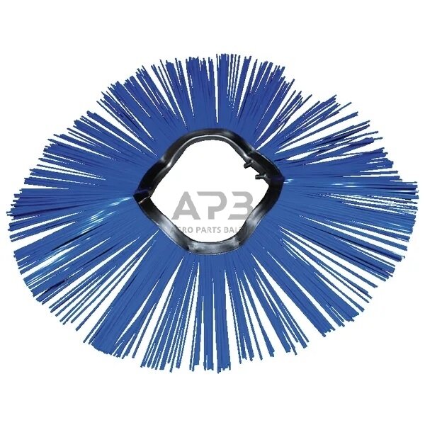 Diskinis šepetys Zig-Zag polipropileniniais šeriais universalus Diskinis šepetys Zig-Zag polipropileniniais šeriais universalus