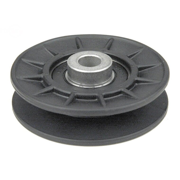 Diržo skriemulys John Deere G 100, GT 242, GT 262, GT 275, LX 172, LX 173, LX 176, LX 178, LX 186, LX 188, LX 255, LX 266, LX 277, LX 279, LX 280, LX 288, LX 289, Z 225, Z 245, Z 425, Z 445, Z 465, X 300 R, X 305 R AM115460 73,00 x 18,00 x 10,00 mm