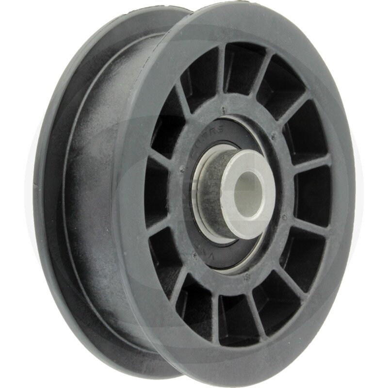 Diržo skriemulys su guoliu John Deere 90,00 x 10,60 x 25,40 mm AM115459, G 100, GT 242, GT 262, GT 275, GX 70, GX 75, GX 95, LX 172, LX 173, LX 176, LX 178, LX 186, LX 188, LX 255, LX 266, LX 277, LX 279, LX 280, LX 288, LX 289, Z 225, Z 245, Sabre 1842 H