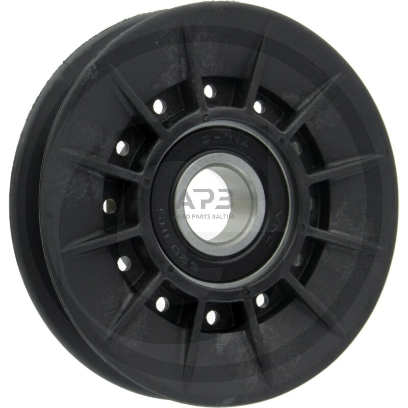 Diržo skriemulys su guoliu universalus 63,50 x 90,50 x 14,70 x 19,80 x 16,90 mm