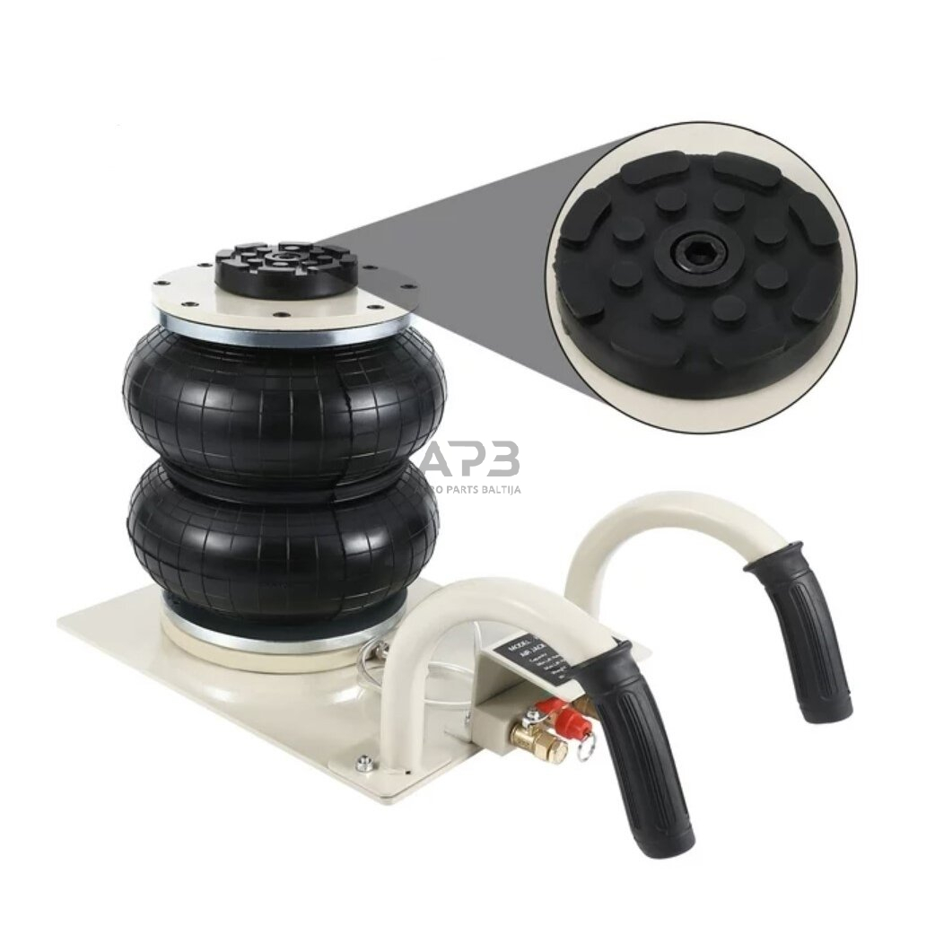 Domkratas 2t pneumatinis su 2 oro pagalvėmis ir trumpomis rankenomis 1 Domkratas 2t pneumatinis su 2 oro pagalvėmis ir trumpomis rankenomis 1