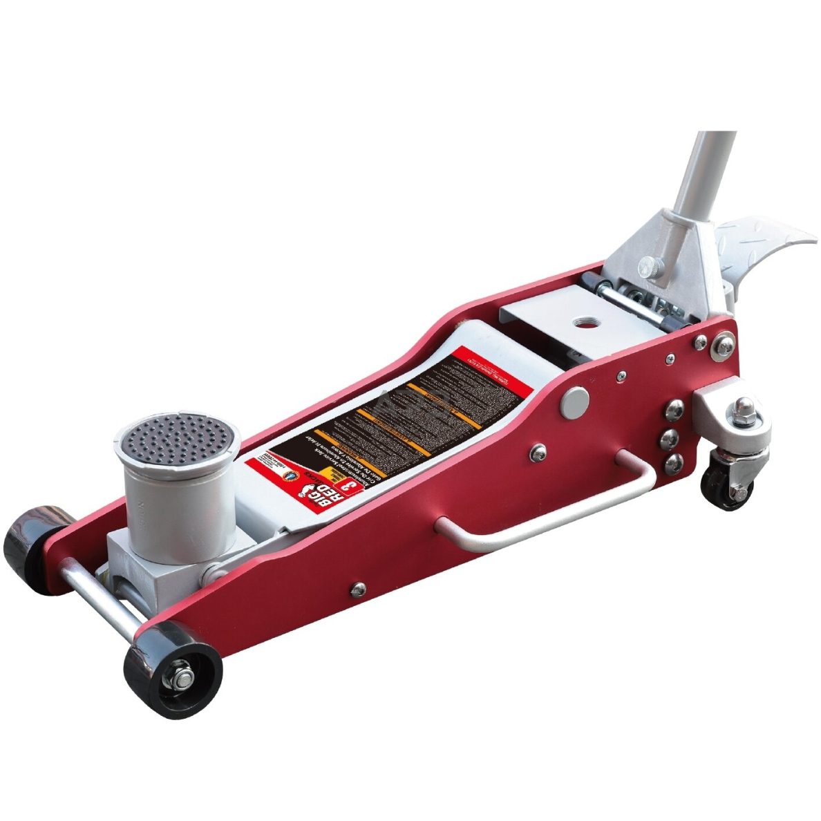 Domkratas 2.5t su ratukais (alium.) pažemintas Domkratas 2.5t su ratukais (alium.) pažemintas