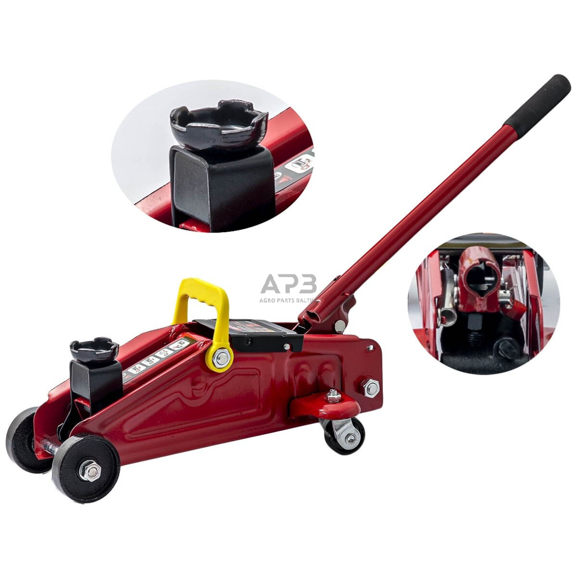 Domkratas su ratukais 2t 6 Domkratas su ratukais 2t 6