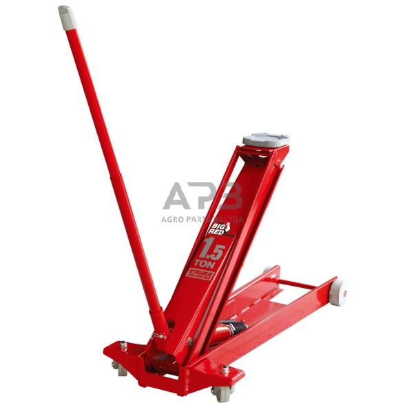 Domkratas 1.5t su ratukais. Pažemintas Domkratas 1.5t su ratukais. Pažemintas