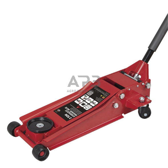 Domkratas 2.5t su ratukais. Pažemintas (su pedalu) Domkratas 2.5t su ratukais. Pažemintas (su pedalu)