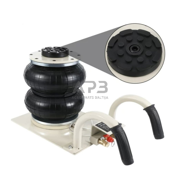 Domkratas 2t pneumatinis su 2 oro pagalvėmis ir trumpomis rankenomis 1 Domkratas 2t pneumatinis su 2 oro pagalvėmis ir trumpomis rankenomis 1