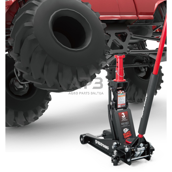 Domkratas su ratukais 2t/3t. Pažemintas 7 Domkratas su ratukais 2t/3t. Pažemintas 7