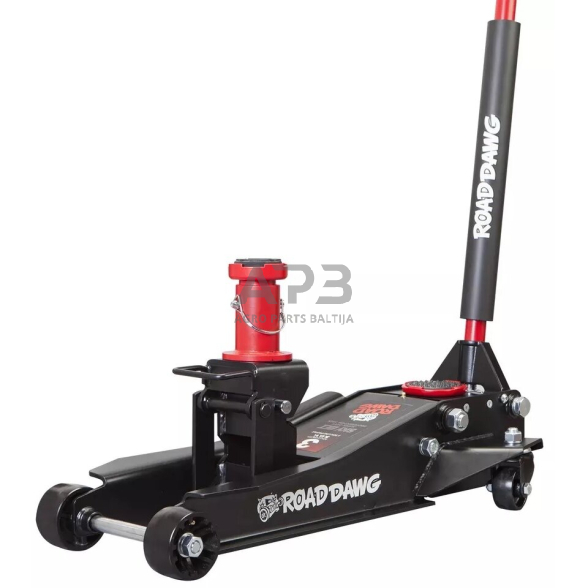 Domkratas su ratukais 2t/3t. Pažemintas Domkratas su ratukais 2t/3t. Pažemintas