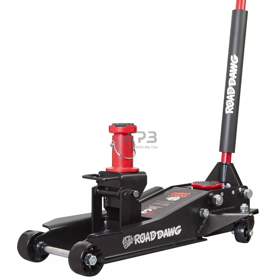 Domkratas su ratukais 2t/3t. Pažemintas Domkratas su ratukais 2t/3t. Pažemintas