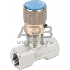 Droselinis vožtuvas 1/4", FT125120114