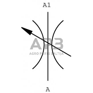 Droselinis vožtuvas S-04-D 1/4" BSP, FBMB03001 1 Droselinis vožtuvas S-04-D 1/4" BSP, FBMB03001 1