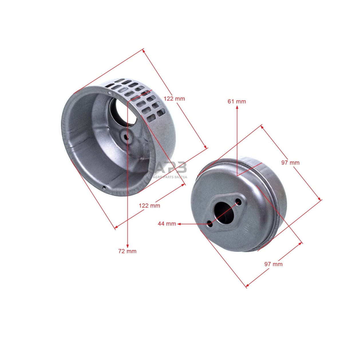 Duslintuvas ZONGSHEN XP140 100006826, 100006278 1 Duslintuvas ZONGSHEN XP140 100006826, 100006278 1