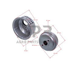 Duslintuvas ZONGSHEN XP140 100006826, 100006278