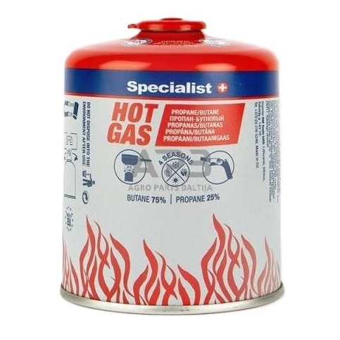 Dujos propano/butano Specialist+ 450g