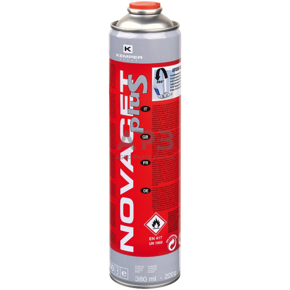 Dujos propano/butano/propileno KEMPER NOVACET ANTIFLARE 220g