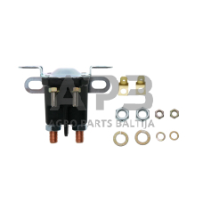 Dviejų kontaktų starterio relė/solenoidas/magnetinis kontaktorius 12 V 03551000, 35510, 109946, 146154, 109081X, 18604, 471910, 745001MA, CG18736100HO, CG18736110HO, CG18736111HO, 532109081, 532109946, 532146154, 18736100, 18736110, GY00185, AM130365