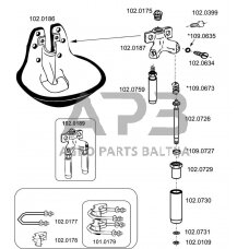Dvigubas spaustukas Suevia 15/25 SU1010179