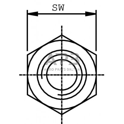 Dviguba jungtis M22X1.5, 90115232 1 Dviguba jungtis M22X1.5, 90115232 1