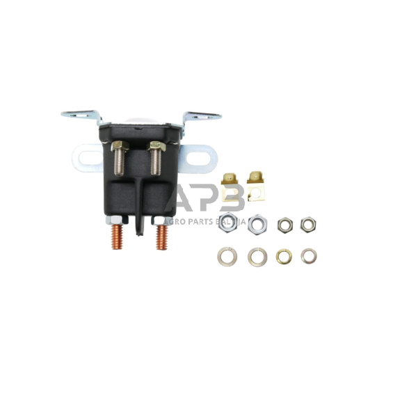 Dviejų kontaktų starterio relė/solenoidas/magnetinis kontaktorius 12 V 03551000, 35510, 109946, 146154, 109081X, 18604, 471910, 745001MA, CG18736100HO, CG18736110HO, CG18736111HO, 532109081, 532109946, 532146154, 18736100, 18736110, 109081X, 109946X 4