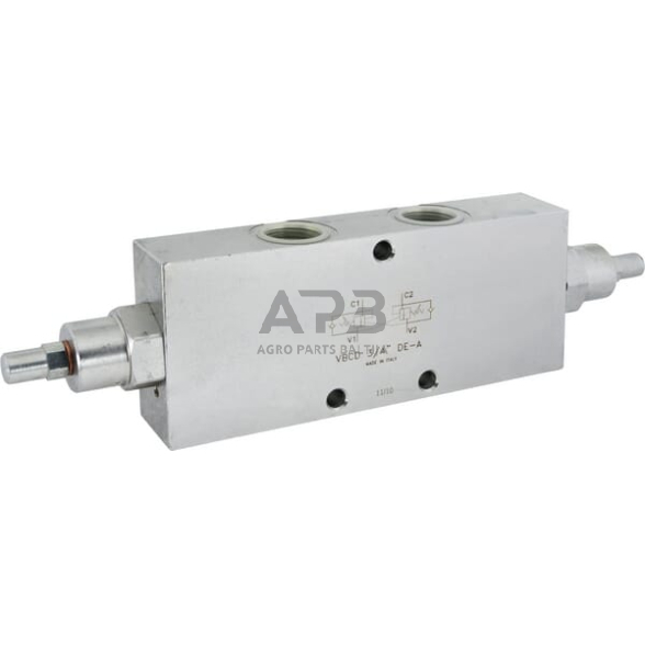Dvigubas srauto valdymo ir atbulinis vožtuvas VBCD DE A, G3/4", C056V0435 Dvigubas srauto valdymo ir atbulinis vožtuvas VBCD DE A, G3/4", C056V0435
