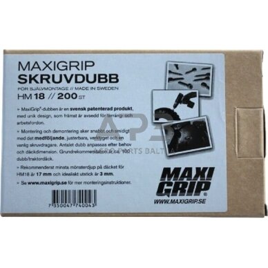 Dygliai padangoms MaxiGrip® 18 mm 200 vnt. 1268950020 1