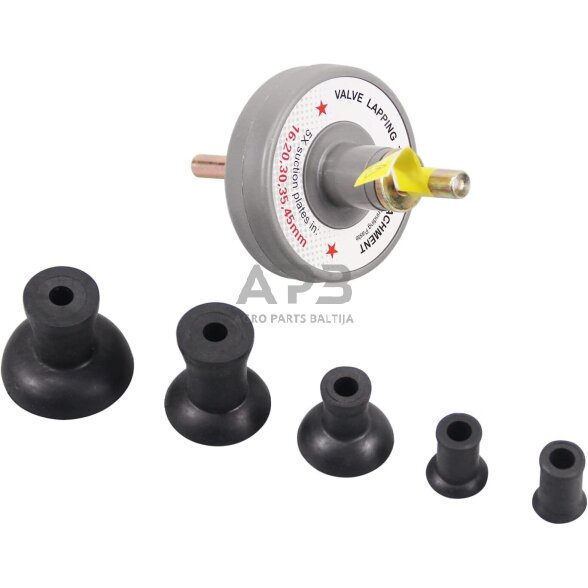 Dyzelinių purkštukų lizdų valymo/vožtuvų pritrynėjų rinkinys 6vnt. suktuvui Dyzelinių purkštukų lizdų valymo/vožtuvų pritrynėjų rinkinys 6vnt. suktuvui