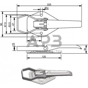 Ekscentrinė gaudyklė 770046KR