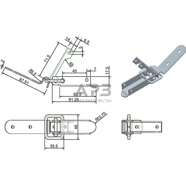 Ekscentrinė gaudyklė 770079KR 2 Ekscentrinė gaudyklė 770079KR 2