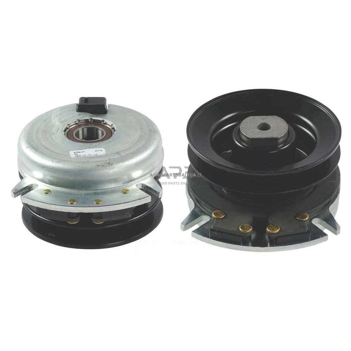 Elektromagnetinė sankaba Warner G312. Aukštis 95,00 mm, skriemulys 133,00 mm 521684, 5217-36, 521736