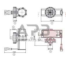 Elektrinė kuro pompa 87802238KR