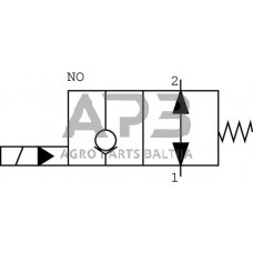 Elektrinis hidraulinis vožtuvas 2/2 3B0-NC-24VDC 1 1/4", CP5033002