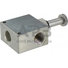 Elektrinis hidraulinis vožtuvas 2/2 EC10M NC 24VDC 1/2" BSP, EC10MNC002