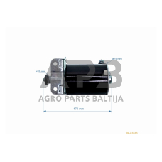 Elektrinis starteris Briggs & Stratton vieno ir dviejų cilindrų varikliams, krumpliaratis su 16 dantų, nuo 7AG iki 22AG 391104, 392744, 392749, 393499, 394744, 394805, 394943, 399169, 490420, 494198, 494325, 494990, 497401, 497595, 499529, 691262, 693054