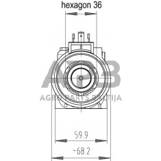 Elektrinis hidraulinis skirstytuvas NG10 KREV05C2024C 3 Elektrinis hidraulinis skirstytuvas NG10 KREV05C2024C 3