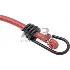 Elastinė tvirtinimo virvė su kabliukais Ø10mm – 400mm BC10100400KR 10vnt.