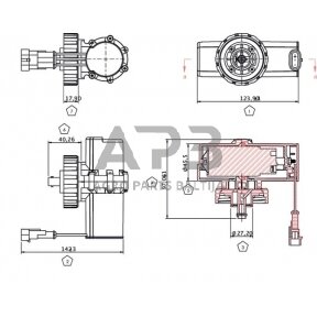 Elektrinė kuro pompa 87802238KR